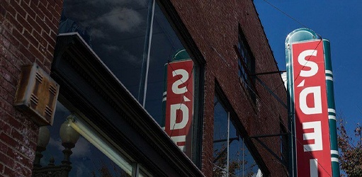 Teds Sporting Goods sign