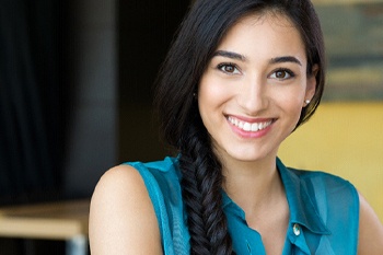 Woman with a healthy smile