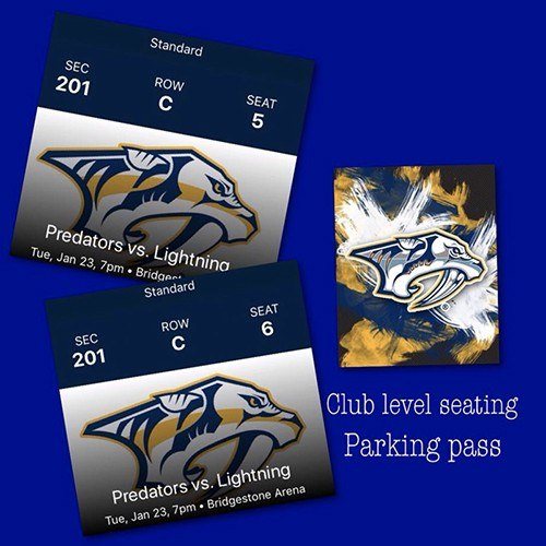 Predators tickets